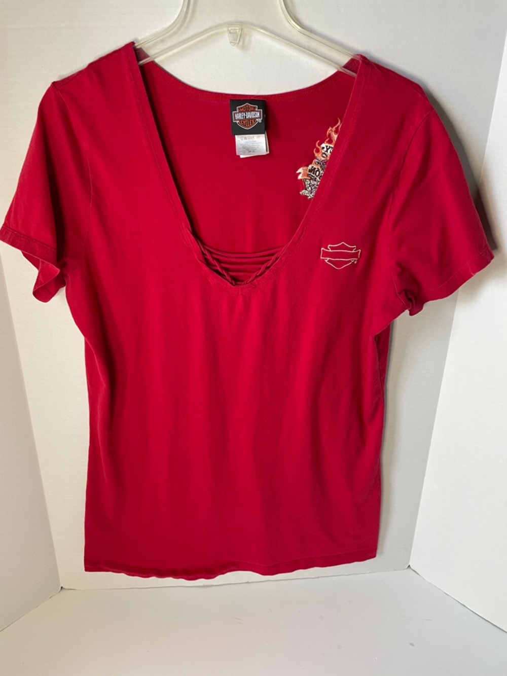 Harley-Davidson Women’s  Size 2X  Short Sleeve Year 2008  Nag Heads NC